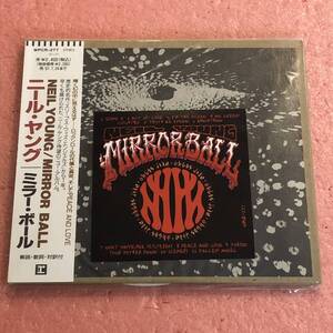 美品 CD 国内盤 帯付 ニール ヤング ミラー ボール Neil Young Mirror Ball