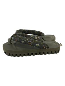 Needles◆×SUICOKE/THONG SANDAL/雪駄型/vibramソール/サンダル/26cm/カーキ//