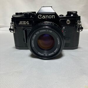 Canon AE-1 New FD 50mm 1.8 キャノン 一眼レフ フィルムカメラ