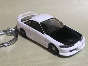 ■即決■キーホルダー■ホンダ インテグラ■カーボンボンネット風 DC2■ＡＢＳ樹脂製モデルカー■アクセサリー■キーチェーン■