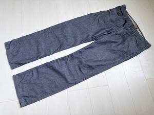 D&G DOLCE&GABBANA ドルチェ＆ガッバーナ デニム パンツ インディゴ 7ポケット WINNER COMFORT 36 青 ブルー DENIM PANTS INDIGO ▼0154