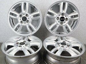 R56 BMW ミニクーパー CBA-SU16 純正 15インチ アルミホイール 4本セット ※ 5 Star Twin Spoke 15ｘ5.5Ｊ 4穴 PCD100