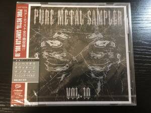 【未開封】Pure Metal Sampler Vol. 10 ピュア・メタル・サンプラー インペリテリ Impellitteri マノウォー Manowar