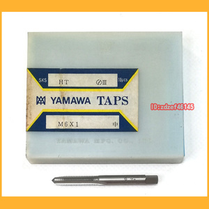 ●工具●YAMAWA ハンドタップ 10本 SKS M6×1 中 HT JISⅢ 新品未使用 ヤマワ●