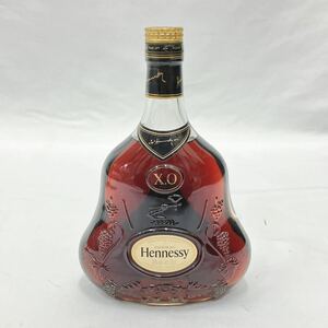 未開栓 Hennessy ヘネシー XO クリアボトル 金キャップ COGNAC コニャック 700ml 02-0628