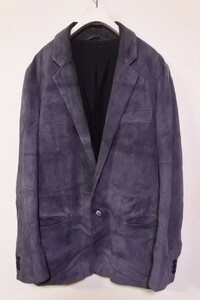 HELMUT LANG Archive Leather Jacket size 48 ヘルムートラング ヌバック レザージャケット イタリア製 初期