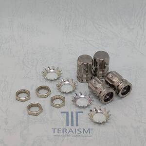 TERAISM TA-02最強セット／絶賛発売中のチタニウム・バルブキャップに静電気除去効果抜群のTW-01、02を集結！異次元の走破性！