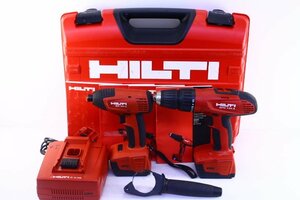 ●HILTI ヒルティ SID144-A SFH144-A インパクトドライバー ドリルドライバー 14.4V 充電式 電動工具 付属品あり ケース付き【10774119】