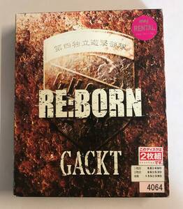 【CD】RE:BORN GACKT【レンタル落ち】@CD-01-A