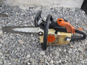 中古品（欠品有）STIHL　エンジンチェーンソー　MS200　（ワ-6）