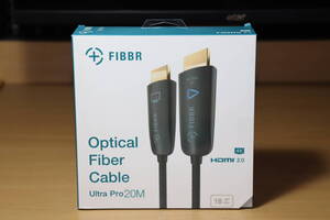 未使用新品 HDMIケーブル FIBBR ultra pro ２０メートル