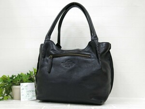 超美品◆Michael Kors マイケルコース◆ナイロン レザー 本革◆トート バッグ◆ブラック ゴールド金具◆ナイロン◆肩掛け◆大容量◆N9387