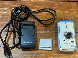 【013】PENTAX ペンタックス　 コンパクトデジタルカメラ　 デジカメ　Optio W10