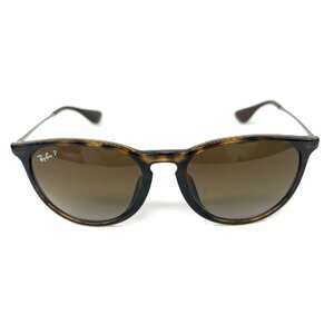 ■ 1円 ～ 正規 中古 参定2.9万■ レイバン Ray-Ban ■ エリカ ERIKA サングラス RB4171-F 710/T5 ■ 54□18 145 3P ブラウン 眼鏡 偏光