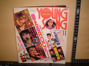 明星付録 Young Song １９８８年１１月号☆特集☆(男闘呼組/岡村孝子)他