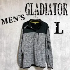 [GLADIATOR] グラディエーター 長袖 カットソー グレー (L)