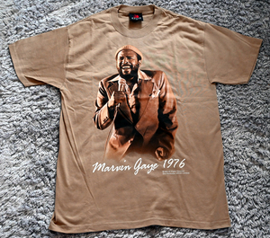 Marvin Gaye “ 1976 ” / Made In USA / マービン・ゲイ　 オフィシャル Tシャツ ZION / Rootswear 正規品 未使用
