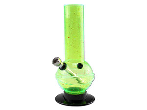 [グリーン] ACRYL BONG アクリル ボング バブル 水パイプ カンナビスカップ high times ハイタイムズ 喫煙具 タバコ thc マリファナ 大麻