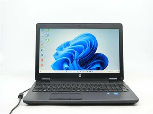 WinH/中古/15型/ノートPC/SSD256GB/24GB/4世代i7/HP　Zbook 15　G2　 Quadro K2100M 　新品無線マウス WPS office2搭載　訳あり品