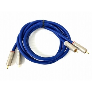 【動作保証】ACCUPHASE AUDIO CABLE 1m RCAケーブル ペア オーディオケーブル 音響 オーディオクエスト ロケット 中古 O8979993