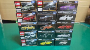 ☆美品 未展示☆トミカプレミアム タカラトミーモールオリジナル15台セット (RX-7/ランエボ/NSX/シルビア/フェアレディ・他) ～1円スタート