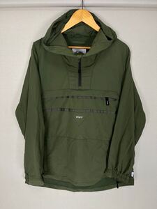 WTAPS ダブルタップス アノラックパーカー 182WVDT-JKM03 サイズ02 カーキ ジャケット アウター SBS ナイロン定価39000