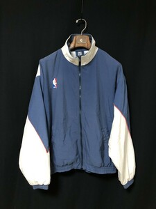 90ｓ ヴィンテージ◆NBA オフィシャル　ナイロンジャケット 　バイカラー