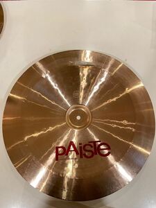 7) PAISTE pst7 CHINA 割れシンバルリペア品