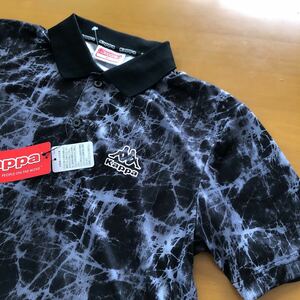 新品　Kappa / カッパ 半袖ポロシャツ　サラサラ快適　M ブラック