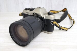 【行董】Nikon ニコン FM10 フィルムカメラ TAMRON 28ー200mm 1:3.8ー5.6 一眼レフカメラ レンズ 現状品 光学機器 マニュアル AK000ABY28