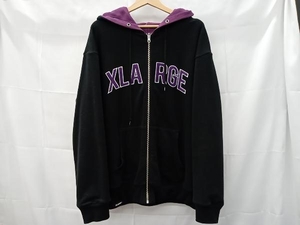 XLARGE エクストララージ/パーカー/ブラック/01183213/L