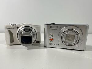 【1/65EL2】 CASIO カシオ FUJIFILM コンパクトデジタルカメラ デジカメ EXILIM EXR FinePix F800EXR 動作未確認