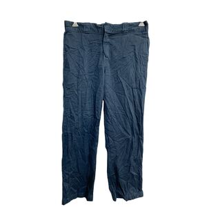 Dickies 874 ワークパンツ W34 ディッキーズ オリジナルフィット ダークネイビー 古着卸 アメリカ仕入 2412-935