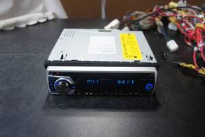 動作OK E262 ケンウッド 電源ハーネス付 オーディオ 1DIN AUX CD FM AM ヘッドユニット E262STN B8185-N1183 KENWOOD @9617s