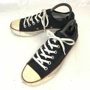 CONVERSE/コンバース★ローカットスニーカー【25.0/黒/black】sneakers/Shoes/trainers◆G-77