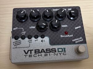 Tech21 VT Bass DI Sansamp サンズアンプ