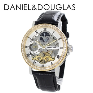 自動巻き 機械式 スケルトン メンズ ブランド 腕時計 かっこいい ダニエル アンド ダグラス プレゼント 誕生日プレゼント 父の日