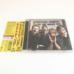 【国内盤!ポップパンク】EVERYDAY SUNDAY / WAKE UP! WAKE UP! 検) The All-American Rejects Reliant K Yellowcard Boys Like Girls