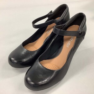 Clarks クラークス パンプス ブラック系 5 [D3068]