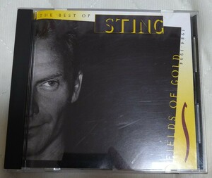 FIELDS OF GOLD THE BEST OF STING 1984-1994 旧規格国内盤中古CD+8cmCD スティング フィールズ・オブ・ゴールド ベスト police POCM-1095