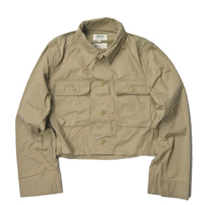 KIFFE キッフェ M-41 SHORT JACKET コットンツイルショートジャケット KF71DP106W M ベージュ ブルゾン アウター lc30851