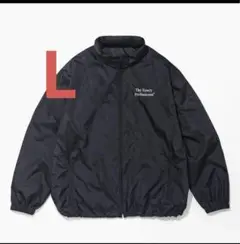 Lサイズ ENNOY PACKABLE NYLON JACKET BLACK 黒