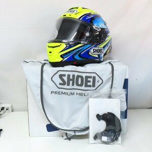 【中古美品】SHOEI ショウエイ X-Fourteen DAIJIRO フェイスヘルメット Sサイズ 加藤大治郎選手 レプリカ 人気 レーサー X-14 バイク 二輪