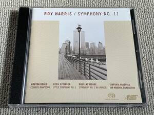 希少録音 Albany SACD モートン・グールド カウボーイラプソディ ロイ・ハリス 交響曲第11番 シンフォニアヴァルソヴィア イアン・ホブソン