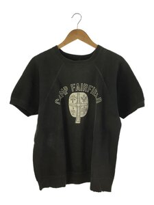 60s/フロッキープリント/CAMP FAIRFIELD/スウェット/-/-/BLK