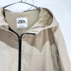 良品【ZARA】 ザラ マウンテンパーカー 防水ファスナー Mサイズ