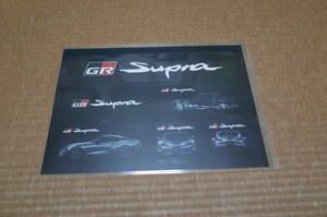 トヨタ スープラ ステッカー TOYOTA GR Supra　シール 新品 未開封品