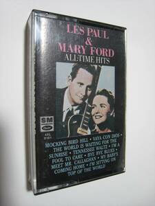 【カセットテープ】 LES PAUL & MARY FORD / ALL-TIME HITS US版 レス・ポール＆メリー・フォード