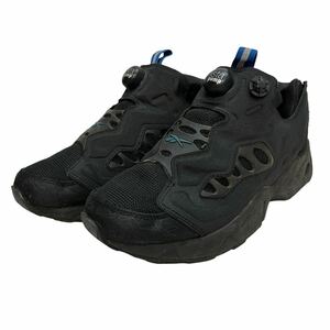 D694 Reebok リーボック INSTAPUMP FURY インスタポンプフューリー メンズ スニーカー US6.5 24.5cm ブラック ブルー