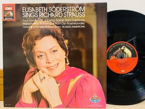 即決LP 英盤 ゼーダーシュトレーム リチャード・シュトラウス / SODERSTROM RICHARD STRAUSS / ASD 4103 L34